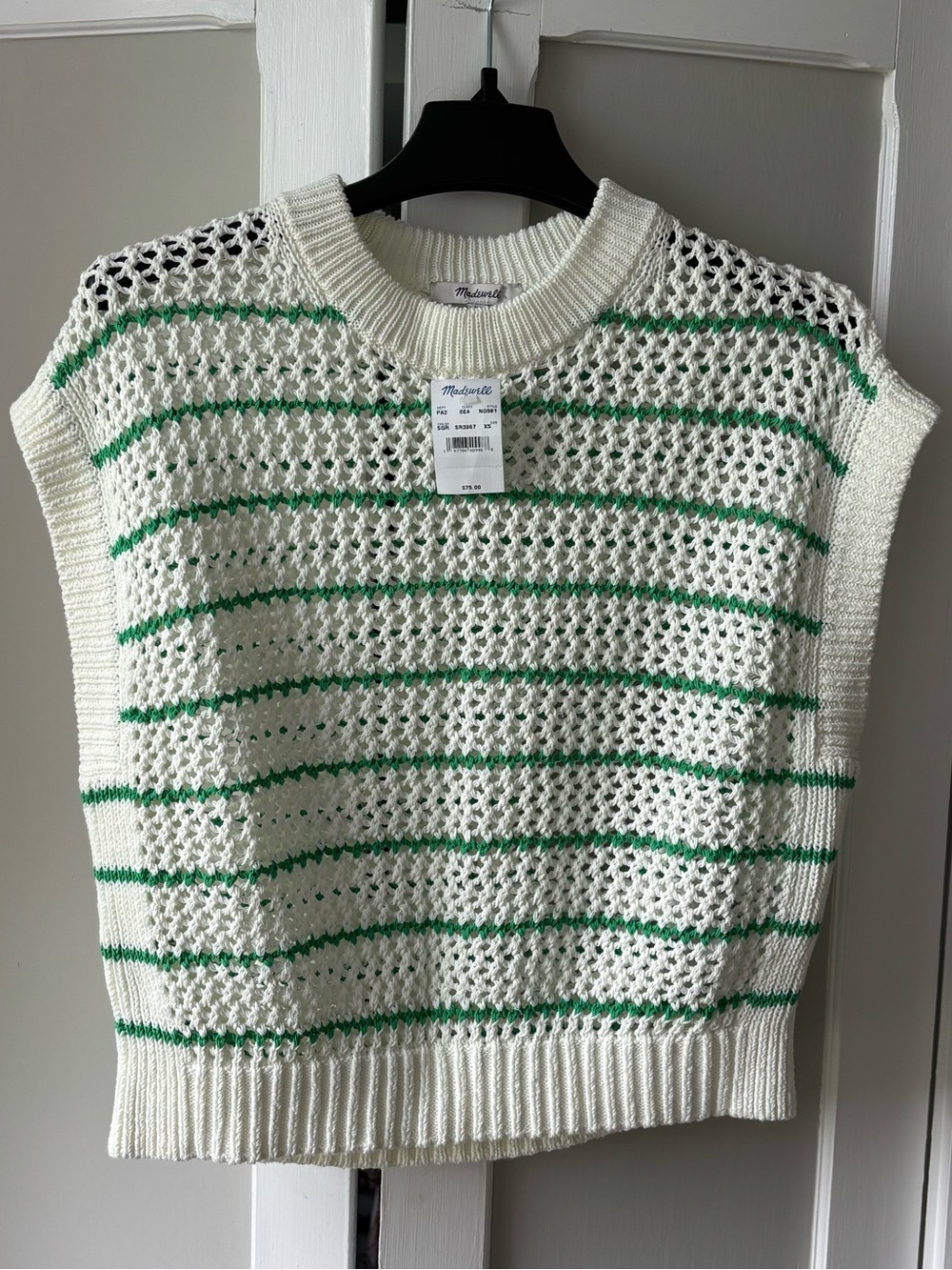 Madewell Knit Vest Shirt Women’s Size XS